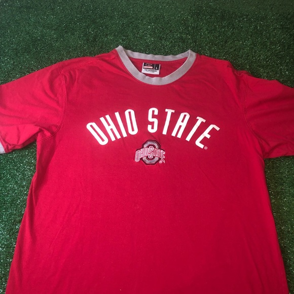 Ohio State Stitched Tee Sz Large - Picture 2 of 4
